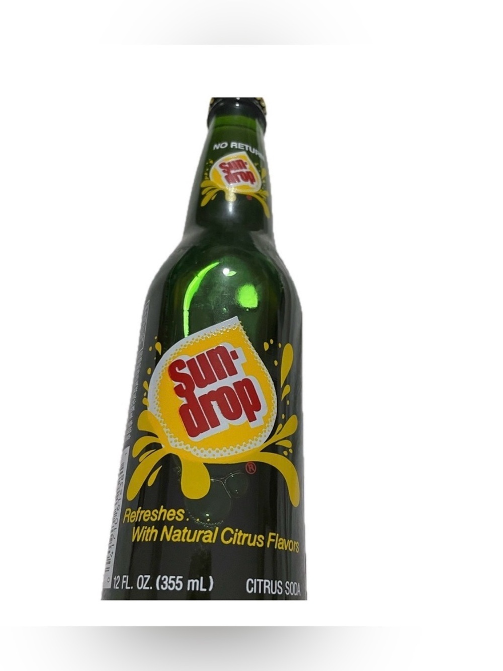 Sun Drop Dale Earnhardt Collectible 1979 Rookie of the Year Bottle - Picture 3 of 5